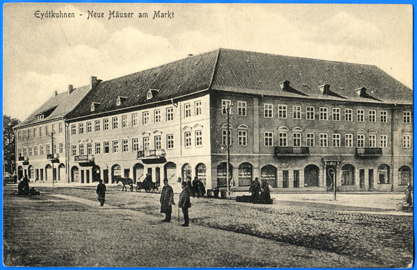 Eydtkuhnen, Markt, Neue Häuser