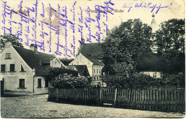 Preußisch Eylau, Partie bei der Kirche