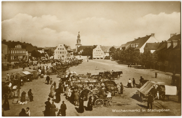 Stallupönen, Altstädtischer Markt, Wochenmarkt