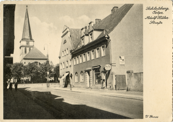 Schloßberg, Kreisstadt, Adolf-Hitler-Straße