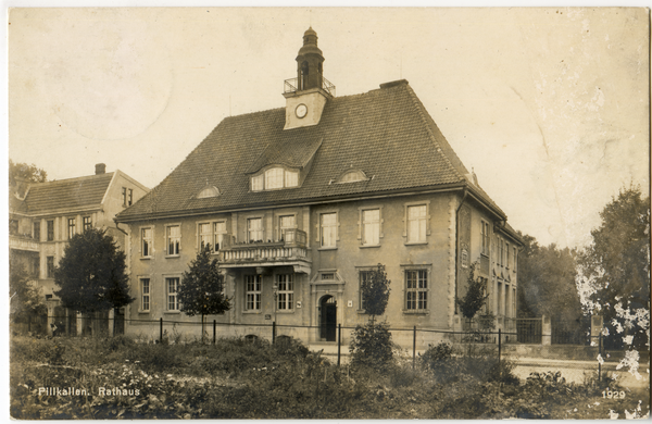 Pillkallen Kr. Schlossberg, Rathaus