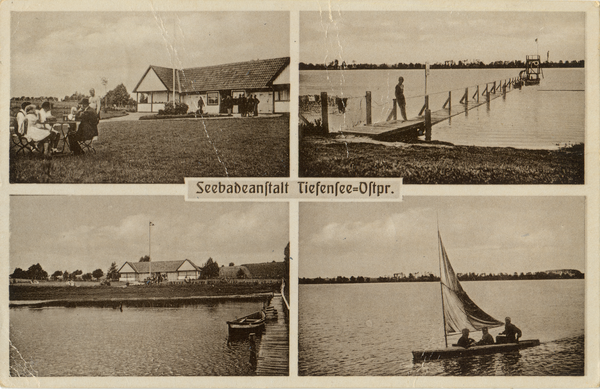 Tiefensee Kr. Heiligenbeil, Seebadeanstalt