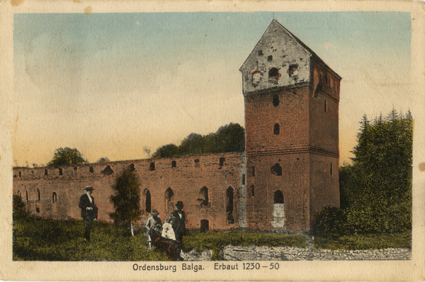 Balga, Ordensburgruine