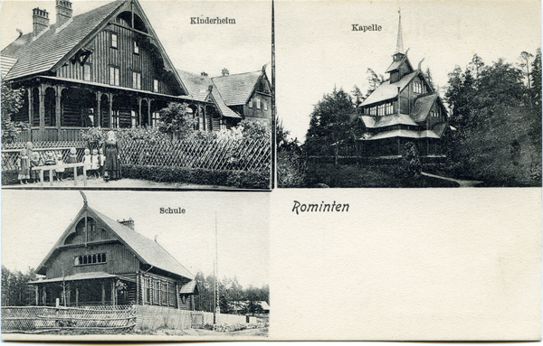 Rominten, Kinderheim, Kapelle, Schule