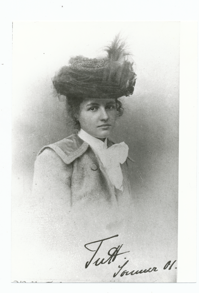 Ganz Ostpreußen, Agnes Miegel, "Tuff", Sommer 1901