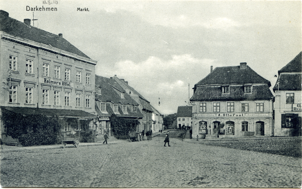 Darkehmen, Marktplatz