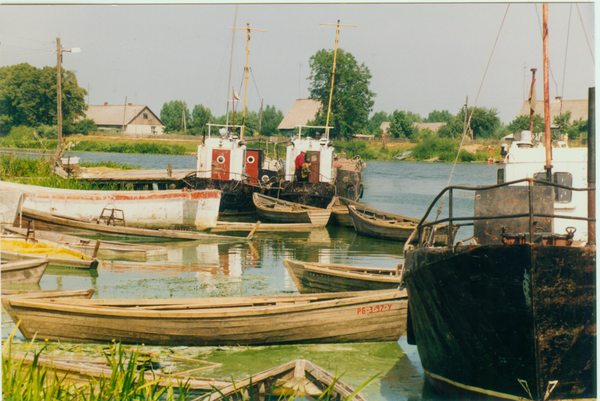 Karkeln, Am Hafen