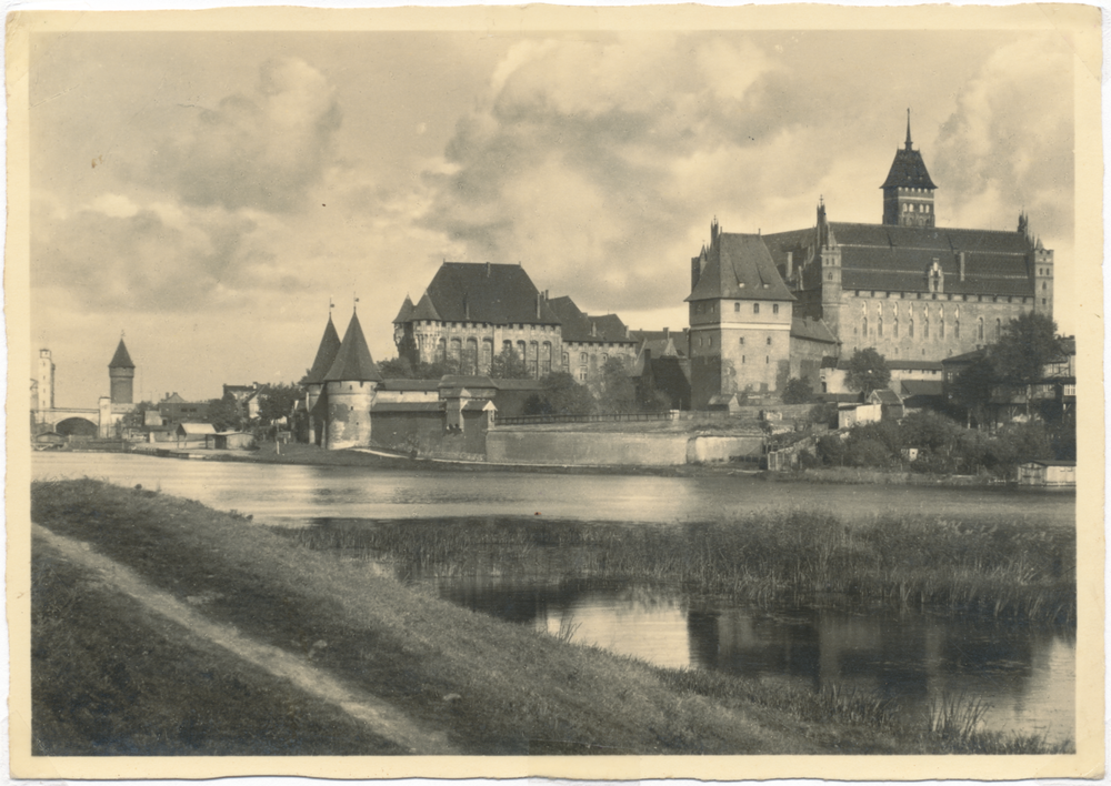 Marienburg, Die Marienburg von der Nogatseite