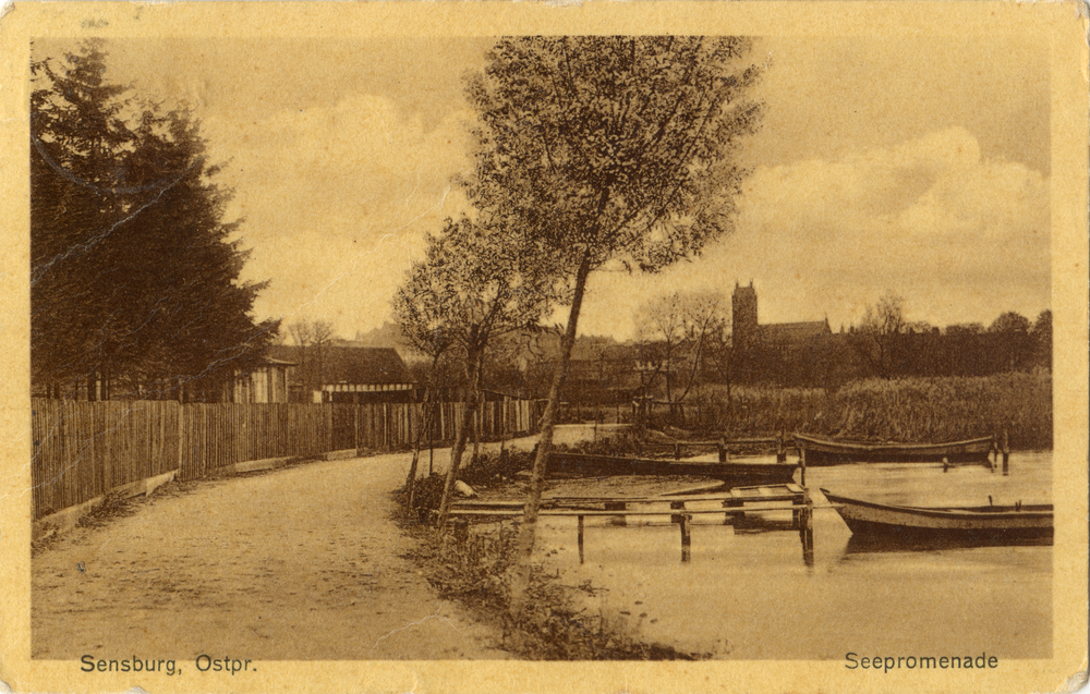 Sensburg, Seepromenade