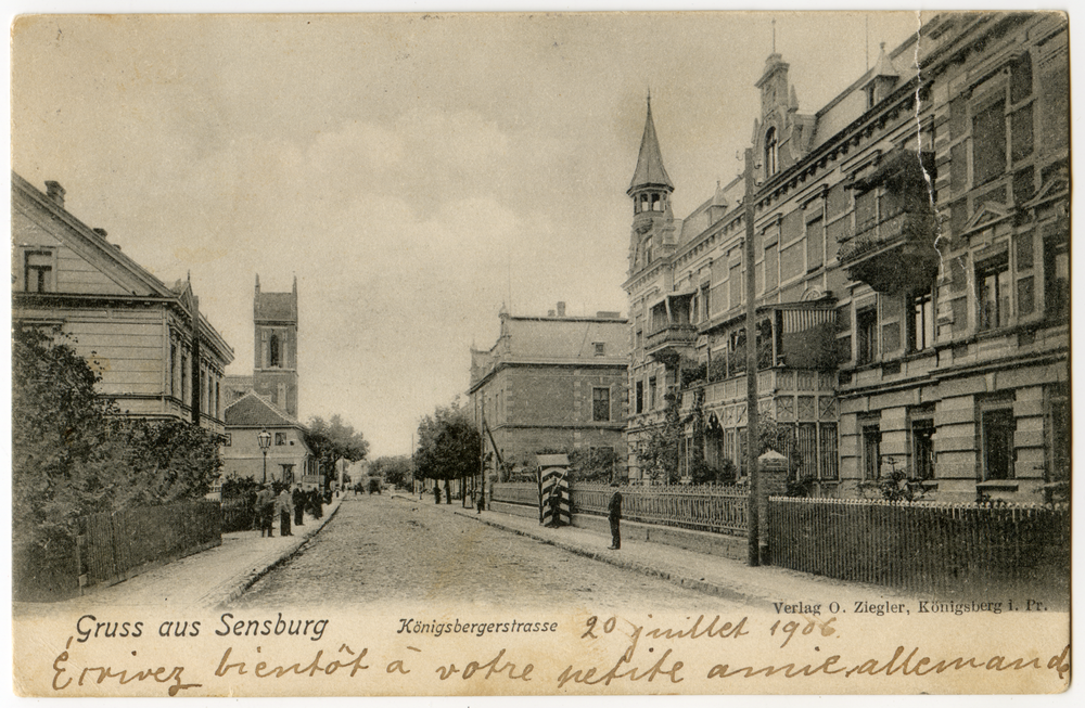 Sensburg, Königsberger Straße