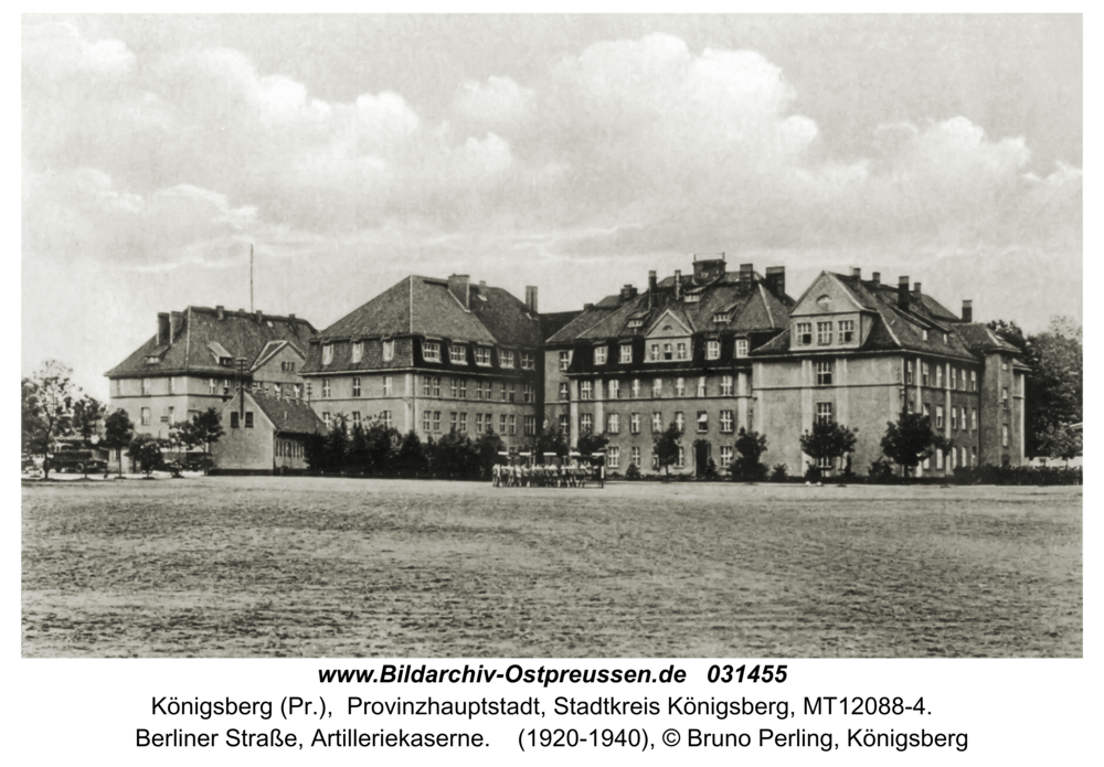 Königsberg (Pr.), Berliner Straße, Artilleriekaserne