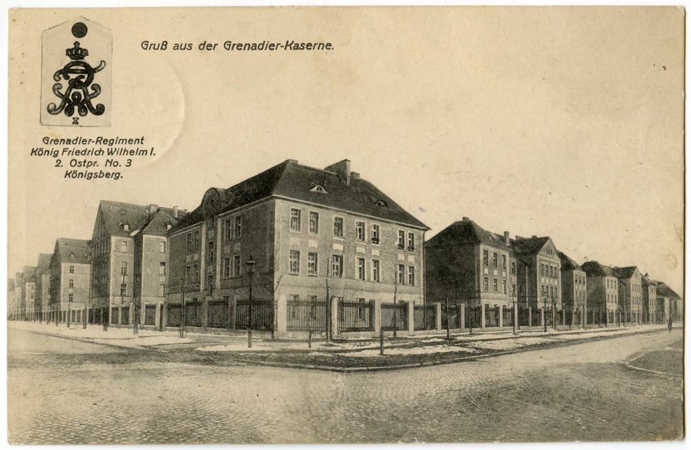 Königsberg (Pr.), Cranzer Allee, Grenadier Kaserne