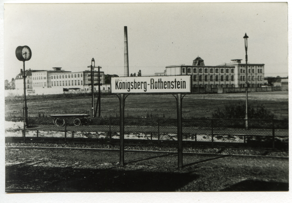 Königsberg (Pr.), Bahnhof Königsberg-Rothenstein