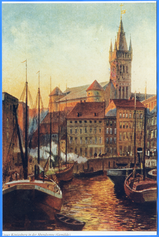 Königsberg (Pr.), Unser Königsberg in der Abendsonne, Gemälde