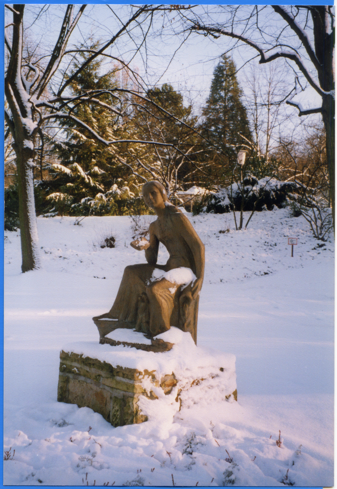 Ostpreußen, Agnes Miegel Denkmal in Bad Nenndorf