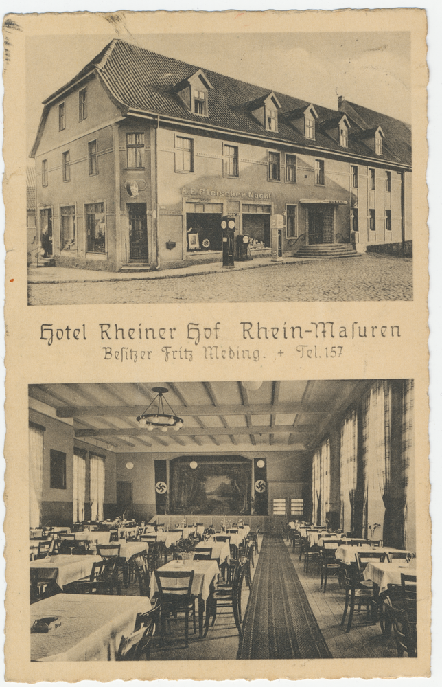 Rhein Kr. Lötzen, Hotel Rheiner Hof