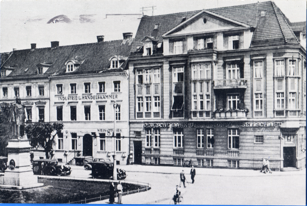 Elbing, Friedrich-Wilhelm-Platz, Ecke Innerer Mühlendamm