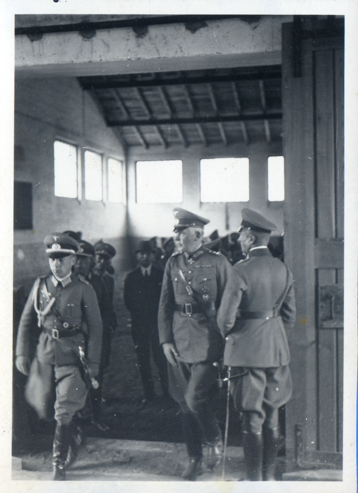 Elbing, Besuch des Reichskriegsministers Blomberg