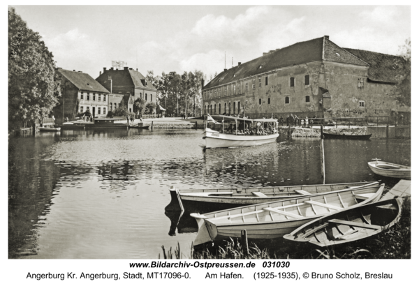 Angerburg Kr. Angerburg, Am Hafen