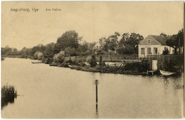 Angerburg, Am Hafen