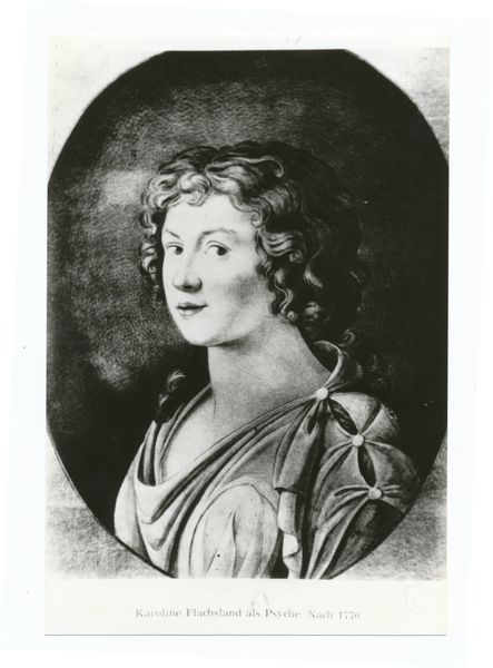 Mohrungen, Karoline Flachsland, Ehefrau von Johann Gottfried Herder