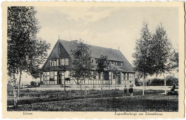 Lötzen, Jugendherberge am Löwentinsee