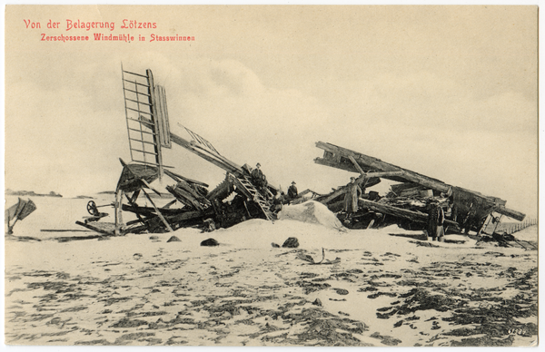 Staßwinnen, Zerschossene Windmühle