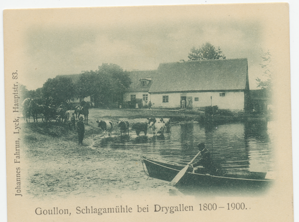 Schlagamühle, Gut und Mühle Goullon