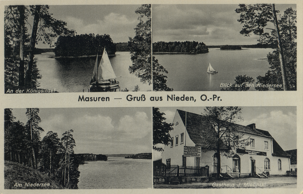 Nieden, Königsinsel, Niedersee, Gasthaus (4 Ansichten)