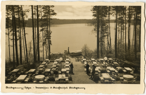 Niedersee, Kurhaus Rudczanny, Blick von der Terrasse