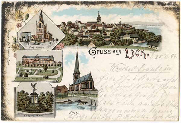 Lyck, Stadtansichten