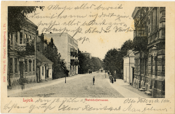 Lyck, Bahnhofstraße