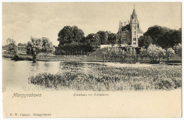 Marggrabowa, Kreishaus am Oletzkasee