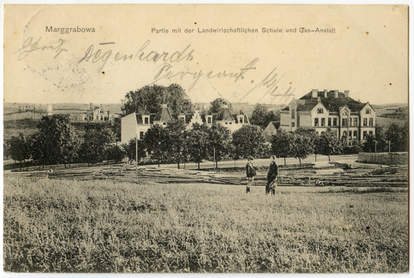 Marggrabowa, Landwirtschaftliche Schule und Gasanstalt