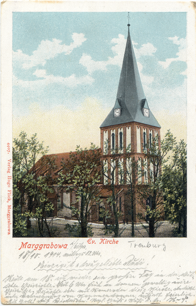 Marggrabowa, Evangelische Kirche