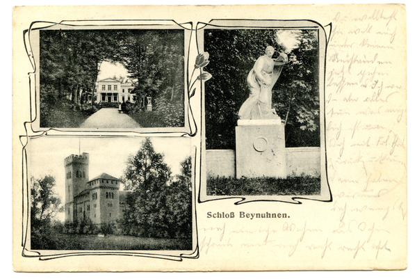 Klein Beynuhnen, Schloss, Park, Figur