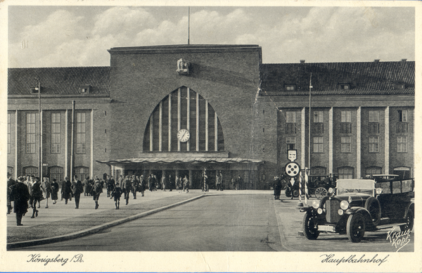 Königsberg (Pr.), Hauptbahnhof
