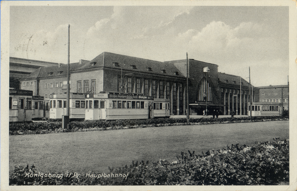 Königsberg (Pr.), Hauptbahnhof