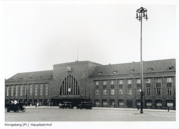 Königsberg (Pr.), Hauptbahnhof