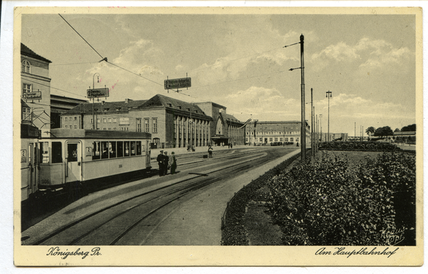 Königsberg (Pr.), Am Hauptbahnhof