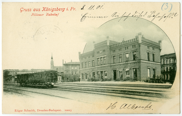 Königsberg (Pr.), Pillauer Bahnhof