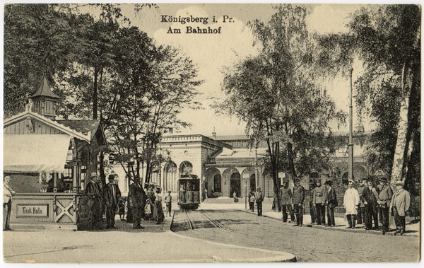 Königsberg (Pr.), Am Bahnhof