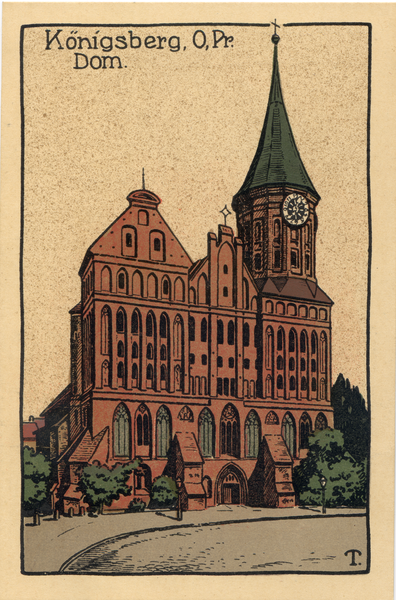 Königsberg (Pr.), Dom, Zeichnung