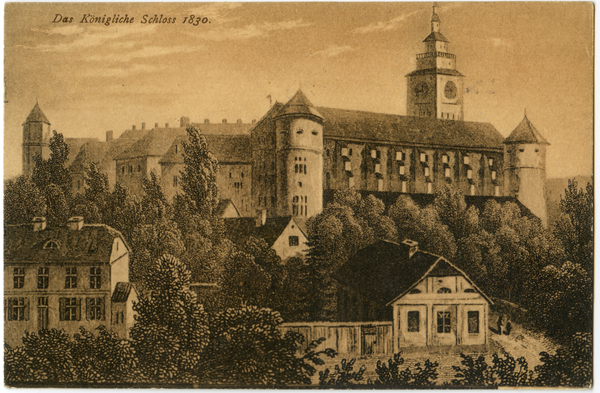 Königsberg (Pr.), Schloss, Zeichnung