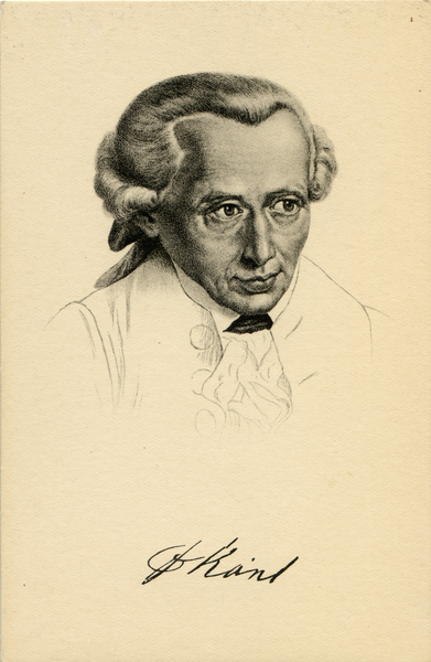 Königsberg (Pr.), Bildnis Immanuel Kant