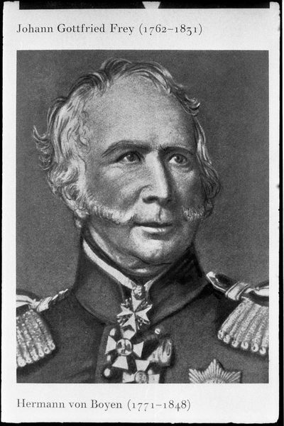 Kreuzburg, Ludwig Leopold Gottlieb Hermann von Boyen, Generalfeldmarschall