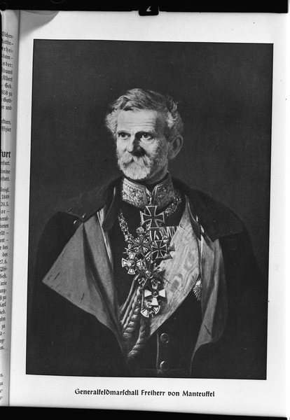 Königsberg, Edwin Karl Rochus Freiherr von Manteuffel, General