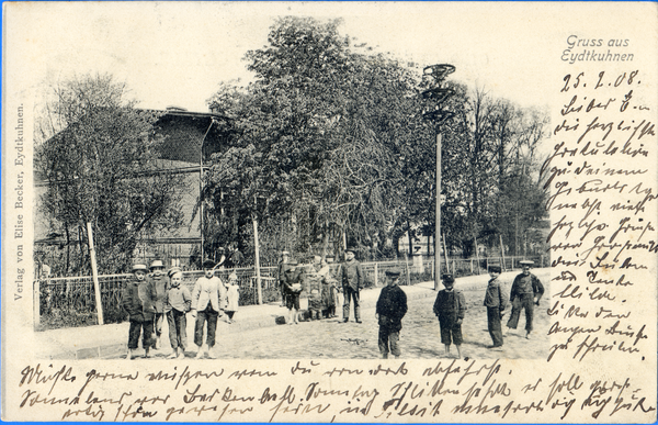 Eydtkuhnen, Straße mit Kindern