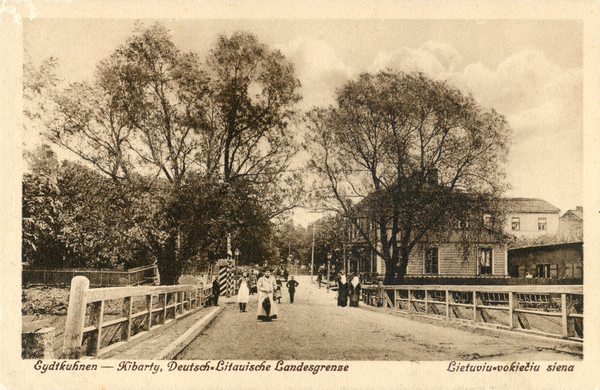 Eydtkuhnen - Kibarty, Deutsch-Litauische Landesgrenze