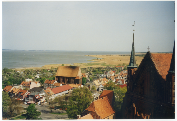 Frauenburg, Blick auf die Stadt und das Haff